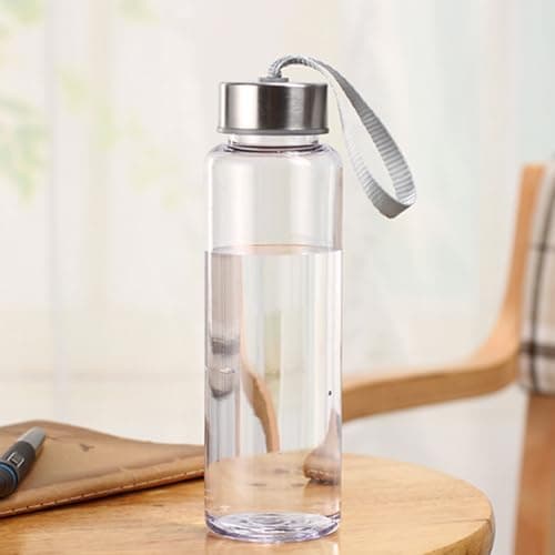 Sports Water Bottle, 300ml/400ml/50ml Drinks Bottle with Lid. Leak Proof BPAFree Clear Plastic Water Bottles for Adults Women Men Kids Gym School Cycling Running Hiking Travel Outdoor 300ml — view 2