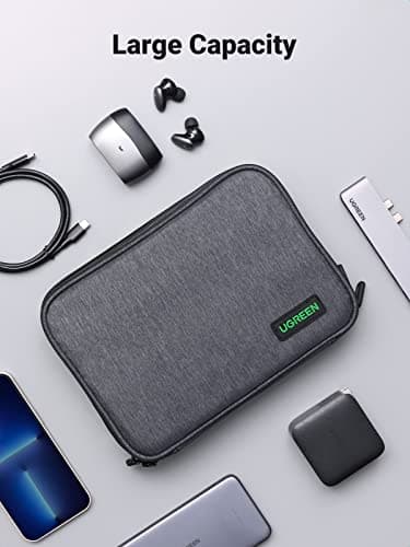 UGREEN Travel Accessories Portable Bag Electronics Organiser Large Capacity — view 3