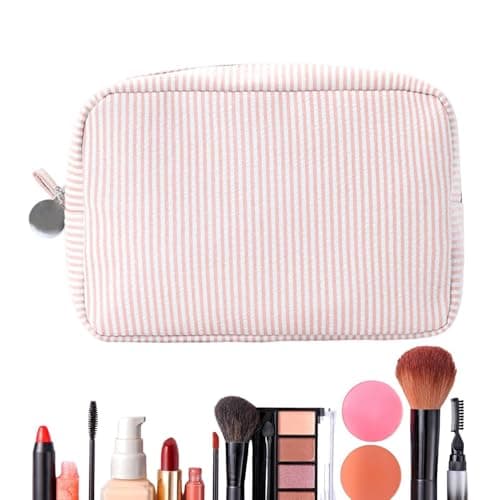 Travel Cosmetic Bags for Women Travel Case Pouch Zipper Aesthetic — view 6