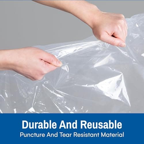 Spacesaver Jumbo Vacuum Storage Bags for Clothes - 100 x 80 cm Vacuum Bags and Space Saver for Comforters and Blankets - Compression Seal for Closet Organization with Hand Pump for Travel - Pack of 6 — view 3