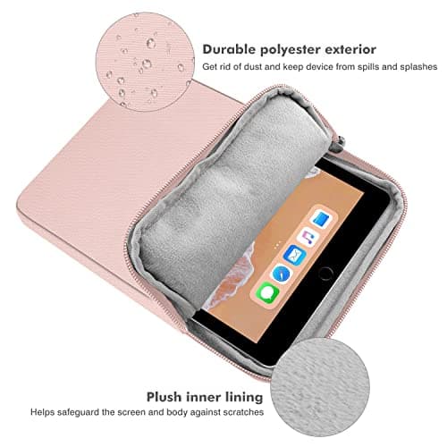MoKo 9-11 Inch Tablet Sleeve Bag with Soft Padded Lining — view 3