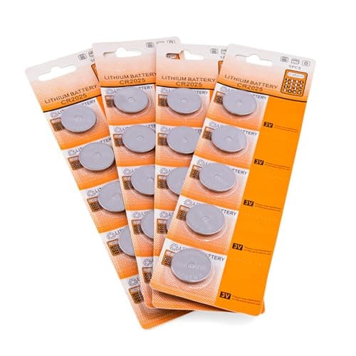 ECVGHD Multipacks of 5/10 CR2025 3V Coin Battery, 10 pieces — view 4