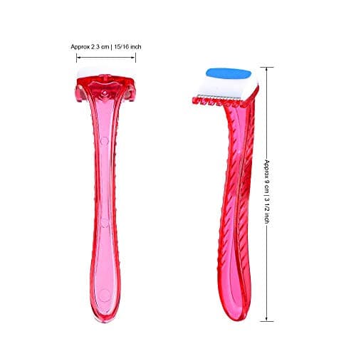 Bikini Razor for Women, 12 Pack Trimmer, Disposable Bikini Razors — view 2