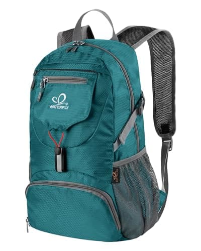 Waterfly Ultra Lightweight Foldable Backpack: 20L Packable Rucksack