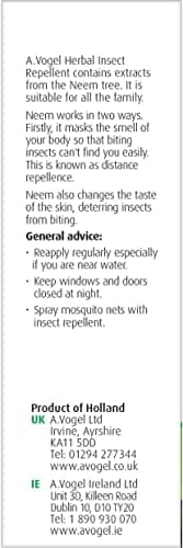 A.Vogel Neem Insect Repellent Spray | Made from Neem Seed Extract | DEET-Free Herbal Repellent for Insects Such as Midges, Mosquitos and Flies | 50ml — view 5