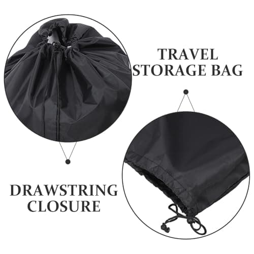 Generic Stroller Travel Storage Bag Universal Dustproof Cover for Pram, Lightweight Portable Stroller Bag for Airplane Gate Check and Outdoor Use — view 5
