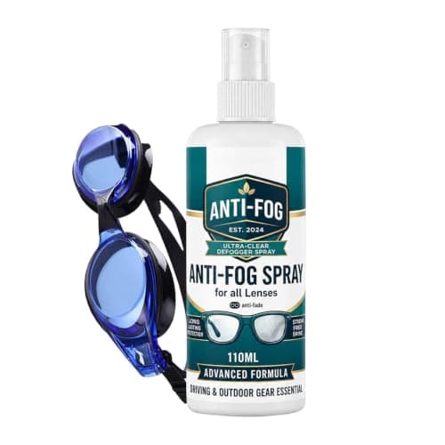Swim Goggle Anti Fog Spray Streak-Free Quick-Dry Eyeglass Cleaner
