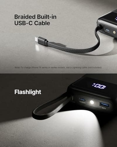INIU 45W Fast Charging Power Bank, 20000mAh Small Battery Pack — view 5