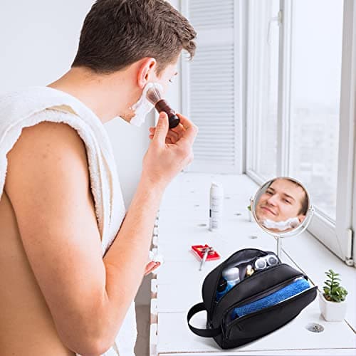 BAGSMART Men's Wash Bag, Large Capacity Travel Toiletry Bag & Wet Pocket — view 6