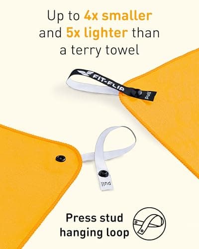 Fit-Flip Microfibre Towel - Compact, Ultra lightweight & Quick dry — view 3