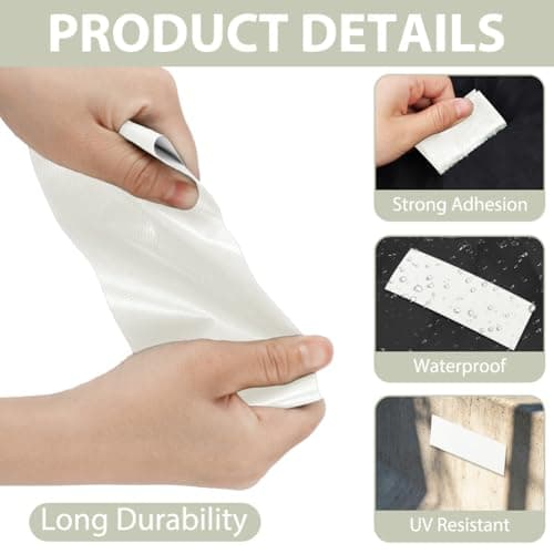 APXEL Tent Repair Tape, 8cm x 5m Heavy Duty Patch — view 3