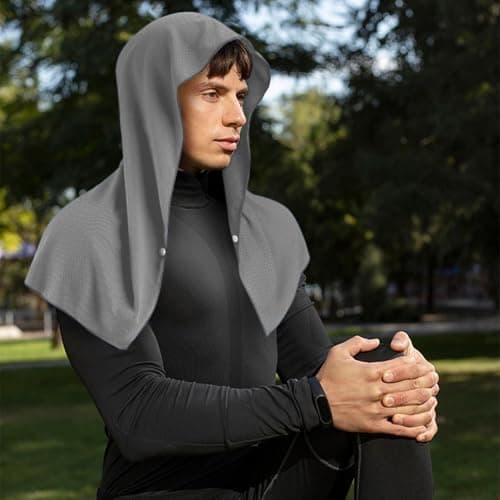 Cooling Hoodie Towel, 3 Pcs Microfiber Towel Wrap Neck Towel 60 × 30 cm — view 6