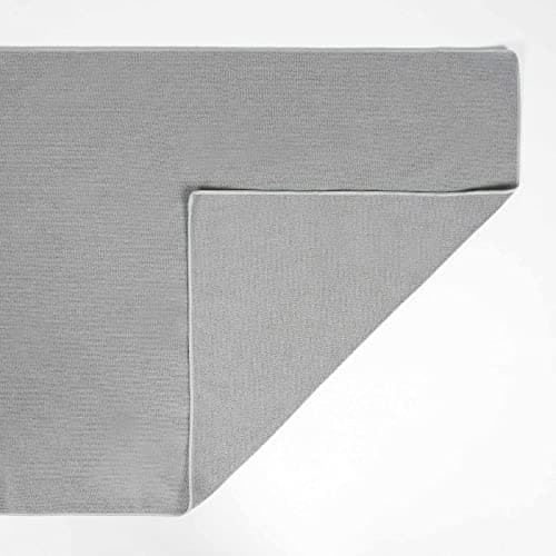 Brentfords Charcoal Microfibre Large Towel, Quick Dry Beach Towel; Gym, Beach, Yoga, Sand Free Highly Absorbent, 71x152cm — view 4