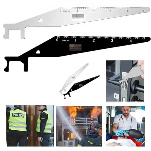 4 Pcs New 2025 Firefighter Tools,Multipurpose Tool,Spring Steel Multitools,Multi Functional Hand Tools, Sturdy and practical Rescue Tool — view 4