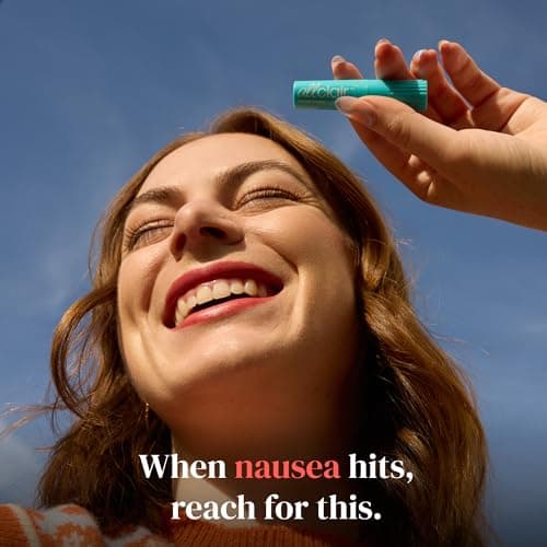aler - Natural Relief for Nausea - Non-Medicated Non-Drowsy Drug-Free - Essential for Travel - Motion Sickness - Morning Sickness - Use Anytime - 2 Inhalers — view 3