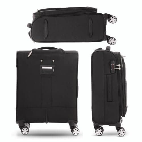 Aerolite 55x40x20 Expandable 8 Wheel Ryanair Priority Cabin Suitcase — view 6