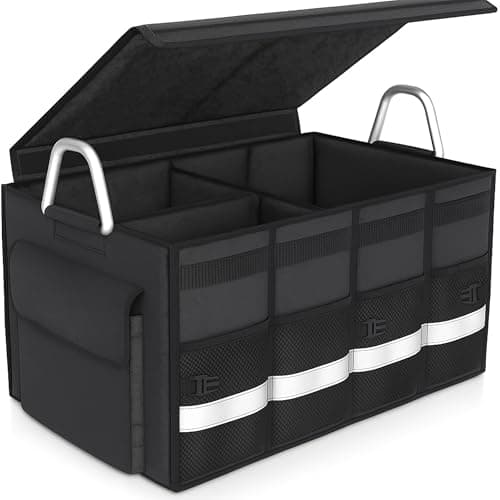 MUETKNYE Trunk Organizer for SUV Collapsible 1680D Waterproof