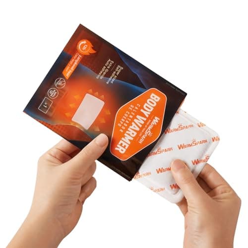 WarmSpark Body Warmers with Adhesive - Heat Warmer Patch Disposable Air Activated Hot Warmers - Up to 12 Hours of Heat - WarmSpark (10 Packs) — view 2