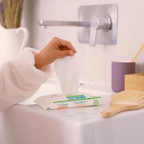 Puressentiel Natural Antibacterial Wipes 32 wipes with 3 Essential Oils — view 5