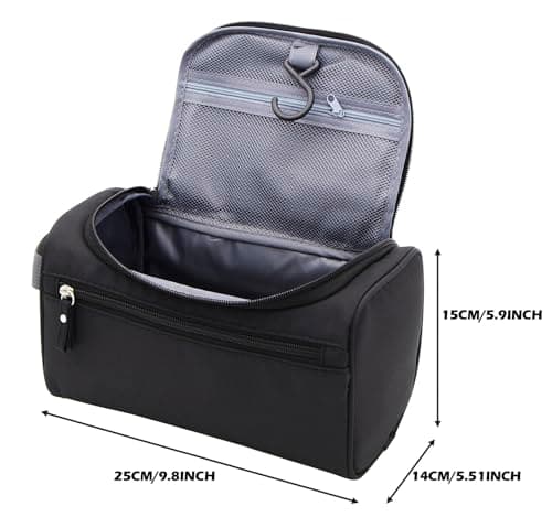 ONEGenug Waterproof Toiletry Wash Bag - Hanging Travel Cosmetic Bag — view 4