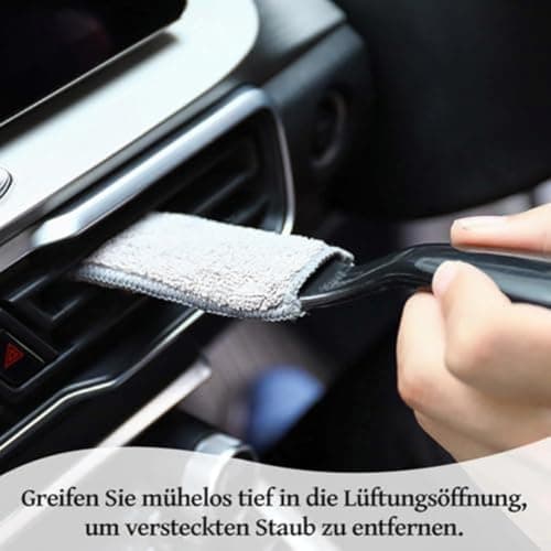 Compact Car Detailing Brush 22cm ABS Handle(blue) — view 4
