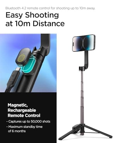 Spigen Wondersnap MagSafe MagFit Selfie Stick Tripod 24" Extendable — view 5