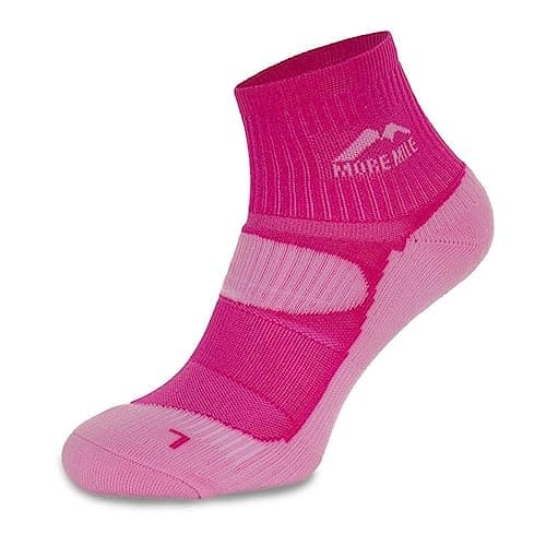 More Mile Womens Limited Edition 5 Pair Pack London Running Socks, Mixed, 5-8 shoe — view 3