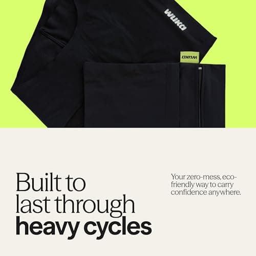 WUKA Two Pocket Changing Bag Waterproof Wet Bag for Period Pants — view 4