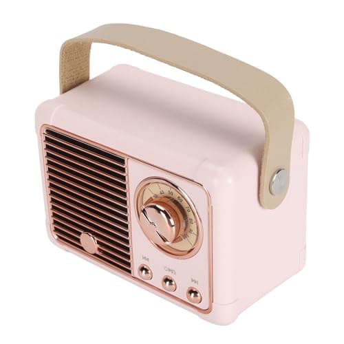 Retro Vintage Mini Wireless Speaker with BT5.0 for Home Office Parties