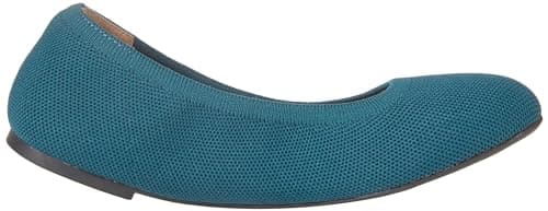 Amazon Essentials Women's Knit Ballet Flat, Dark Turquoise, 6 UK Wide — view 6