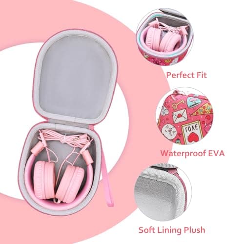 Kids Headphones Case for iClever/Noot/Acer Etc Headphone (Case Only) — view 5