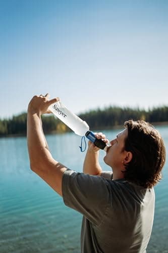Squeeze Water Filtration System, Cnoc Premium 1 Litre Bottle — view 2