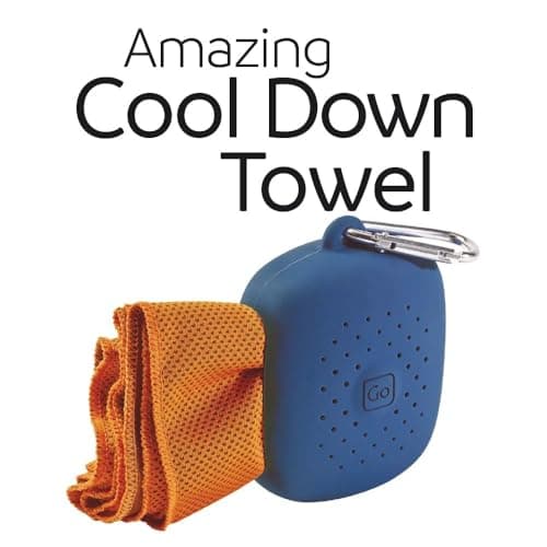 Go Travel Cooling Beach Towel - Microfibre, Super Absorbent, Quick Dry — view 2