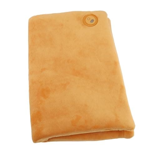 Cocoarm Electric Hand Warmer, Velvet Electric Hand Warmer Pouch with 3 Temperature Modes, 3 Second Heating, Foldable Bag for Winter Outdoor Work Study Travel (Orange) — view 2