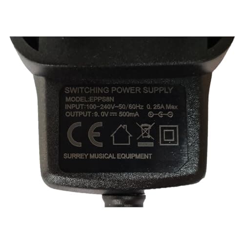 EPPS Power Supply for Valeton CORAL MOON ECHO Replacement Adapter UK 9V — view 3