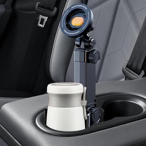 Gzadii Cup Holder Phone Mount,Non-Slip Magnetic Long Neck Stand - Magnetic Cup Holder Phone Stand | for Vehicle SUV RV Sedan Van Road Trip Travel Driving Driver Men Women — view 2