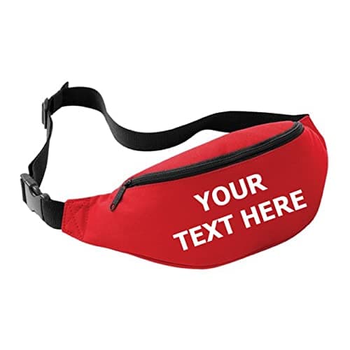 Flexi-Print Personalised Bum Bag - Bumbag for Women, Bumbags for Men, Travel Wallet, Travel Essentials, Fanny Pack, Running Belt, Fashion Waist Packs, Hip Bag