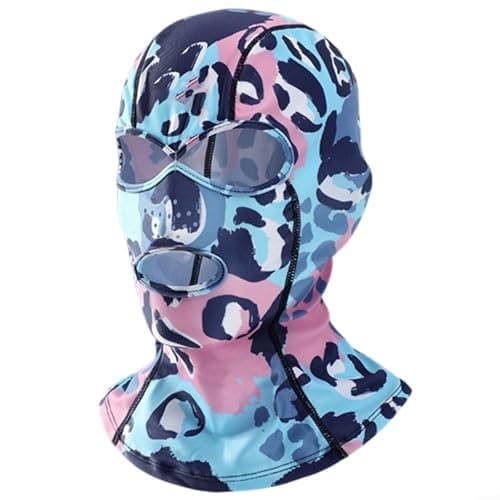 HomeVortex Sunscreen Outdoor Hood Swimming Diving Headgear Face Mask For Men Women(black) — view 6