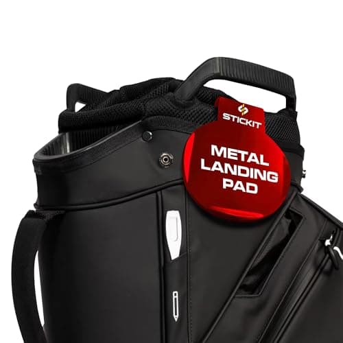 STICKIT Magnetic Landing Pad for Golf Bags - Holds All Magnetic Accessories