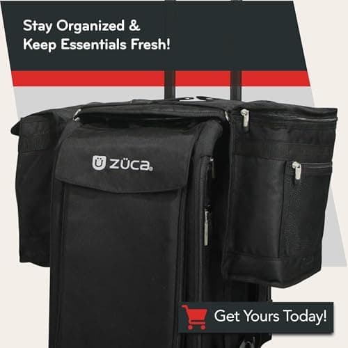 ZUCA Pro & Sport Bag Accessory: Large Artist Utility MakeUp Pouch - Durable, Spacious Cosmetic Storage Solution For Travel & Professional Use — view 6