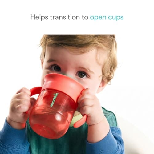Munchkin Miracle 360 Baby Cup |2-Pack | 6m+ | 207ml | Purple/Coral — view 6