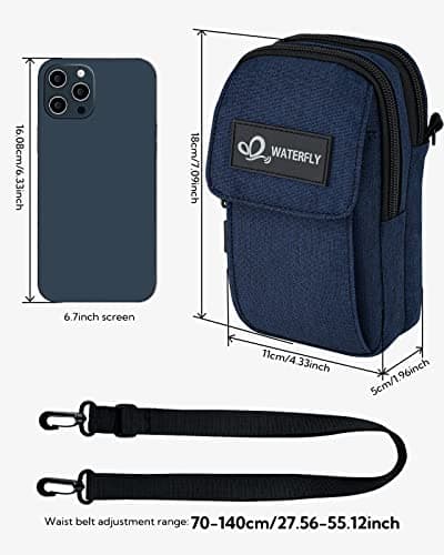 Waterfly Small Shoulder Crossbody Bag: Multifunctional Mini Handbag — view 2