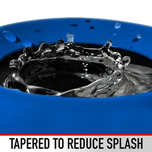 Franklin Pet Supply Travel Pet Silicon Bowl 27oz. – No Spill – BPA Free – Splash Proof – for Water and Food – Travel Smart Design – Portable Car Design – for Larger Dogs — view 4