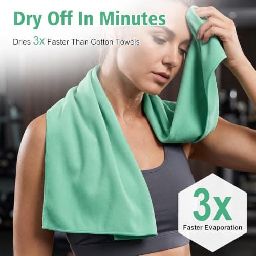 Starvortex 3 Pack Microfibre Towel, Lightweight and Quick Dry Gym Towel — view 4