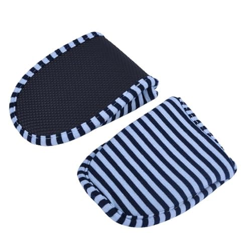 UPALDHOU 1 Pair Soft Cotton Slippers, Travel Foldable Slippers with Cloth Bag, Reusable Anti-Slip Indoor Suitable for Hotel (Men — view 5