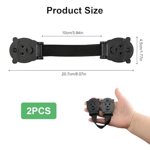 2 Pack Baby Car Seat Straps Anti Escape for Car Seat, Stroller & High Chair — view 2