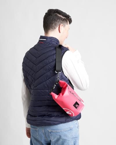 ROOSTERSAILING 3L Roll Top Dry Bag (Pink) — view 3
