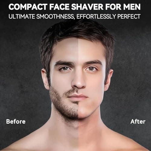 VIKICON Foil Shaver for Men, Mini Electric Razor for Face, Travel Shaver — view 6