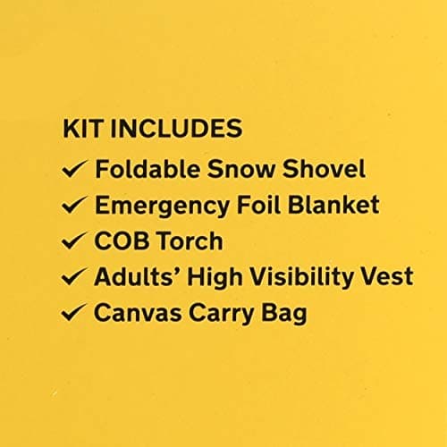 AA Winter Car Kit AA3386 - Folding Snow Shovel, LED/COB Torch Ultimate First Aid Kit - AA0903 - A Family Essential For Car Home Holidays Travel Camping Caravans Office — view 4