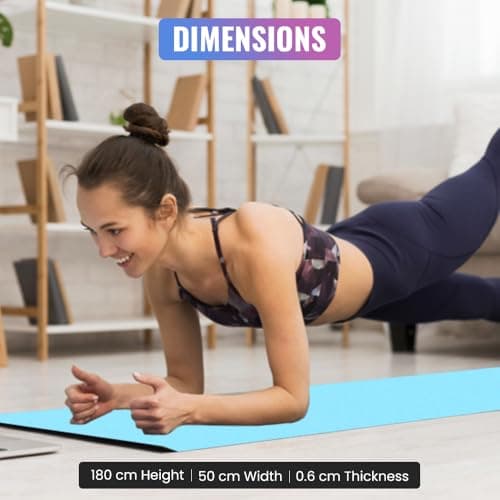1ABOVE Yoga & Camping Roll Mat - Waterproof Insulated Roll Up Foam Camp Mattress with Elasticated Straps, Lightweight & Durable Ideal for Camping, Fishing, Festival & Exercise (180x50x0.6cm) (GREEN)… — view 5